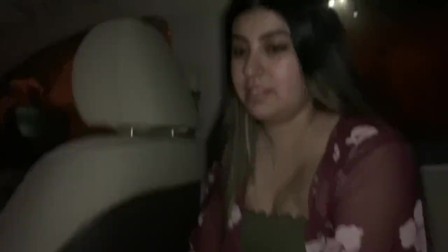 teen Baby Selena ditched on tinder date gives blowjob for ride home.