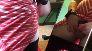 Sissy Panty Boy Quick Cumshot