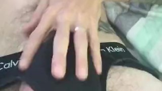 Morning jerk off and cum shot