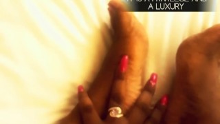 Luxury Findom Foot Worship Ebony Latina FemDom