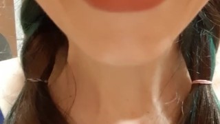 Wetting My Panties In A Restaurant Washroom