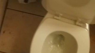 Uncut dick 1 minute piss