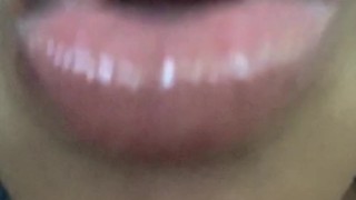 DSL Slo mo Daddy CUM ON LIPS