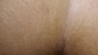 Tight Mexican pussy makes him cum fast