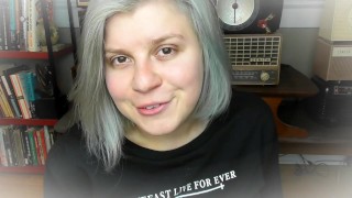 Beautiful Amateur Babe with Juicy Big Ass Gives Eye Contact Blowjob Before Getting Fucked Hard in Doggystyle POV
