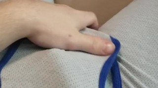 Rubbing my cock