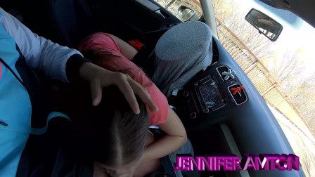 blowjob IN THE CAR AND IN MY HOME