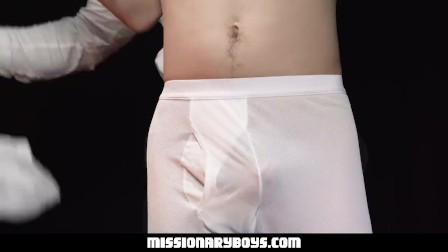 MissionaryBoyz - Blindfolded Missionary Boy Gets His Ass Pounded