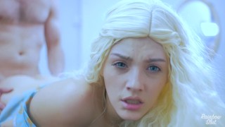 Daenerys GOT Anal Slammed Cosplay Teaser Rainbowslut