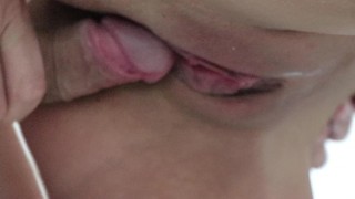 Close up with massive cumshot - Claudia Class