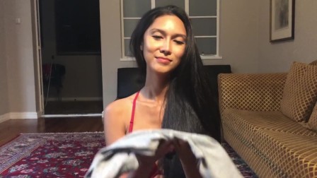 Great blowjob from asian babe after a long day of shopping - Ethan&LanaE20