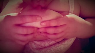 Massive boob bounce and nipple suck