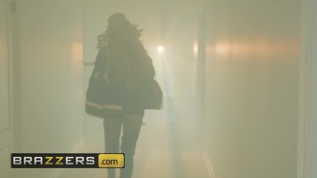 Brazzers - Big tit Firefighter Nicolette Shea dominates cock
