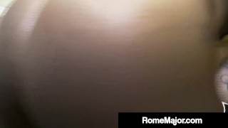 Black Bull Rome Major Cums On Inked Chloe Carter's Glasses!