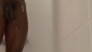 Big dick in shower