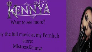 Mistress Kennya Rubber Latex and smoking Preview