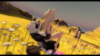 Second Life - Falara's Ahegao ride at Lewd Me Sempai Event