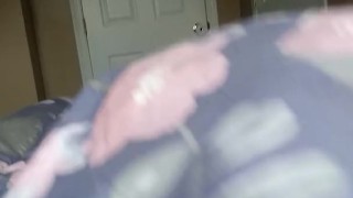 Masturbating undercover then uncovered!