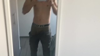 Jerking Off my Juicy Cock then Cumshot - Young Twink