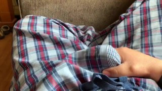 Peeing and Masturbating in my Bed Pants