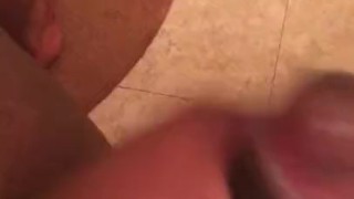 Jerking my cock!