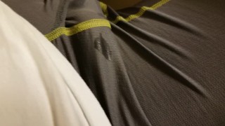 Piss fountain in office chair