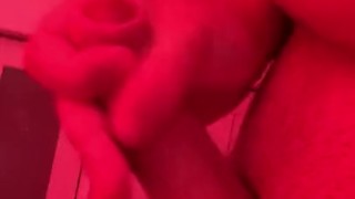 Chubby straight guy wanking in bedroom | StraightGuy1996