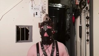 Out of chastity for a self bondage nightmare part one so close yet so far