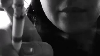 Miss Dee Nicotine Fetish Smoking for Her Fans #13