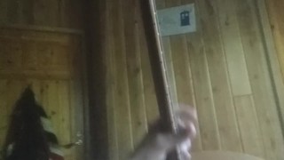 Strokin the ol wood