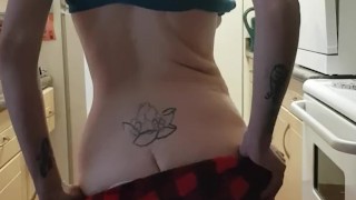 Tease before my shower