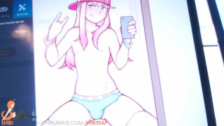 Plugged Femboy Cosplayer Prostate Orgasm and Self-Facial On Cam (PREVIEW)