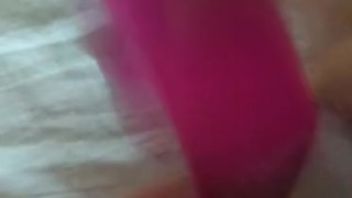 Masturbating babe