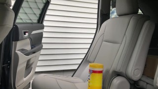 I clean the bang bus and get it ready for the next gal.