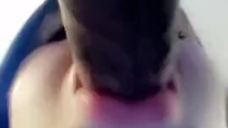 Pretty juicy lips wrapped around BBC