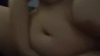 Playing with my tits