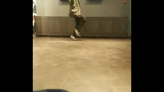 Being freaky in a movie theater