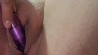 Playing with my pocket vibrator