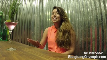 Courtney Loxx from Gloryhole Secrets talks about having her first Gangbang