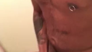 Morning cumshot