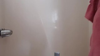 MILF Rinses Off after a Long Hot Day