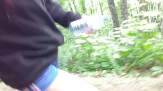 Forest Piss in Fleece Sweater