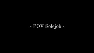 Solejob POV and Cumshot | Little Foot Princess