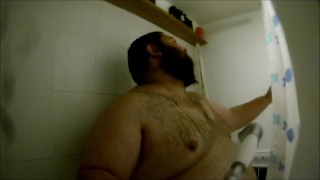 loofa shower squishin