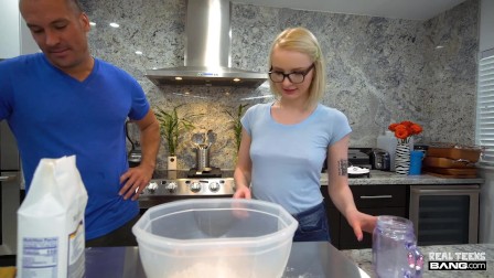 Real teens - Alice Pink Fucked In Kitchen While Making Cookies