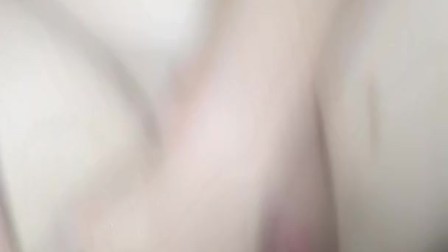 Girlfriend taking it hard and rough then creampied.