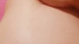 Belly massage while touching myself