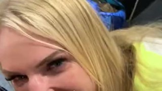 Doctor gets sucked off by nurse and gets caught