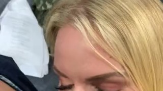 Nurse blows Doctor in the hospital and gets caught