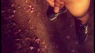 Outdoor teasing
